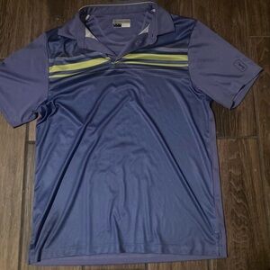 PGA Tour blue polo shirt